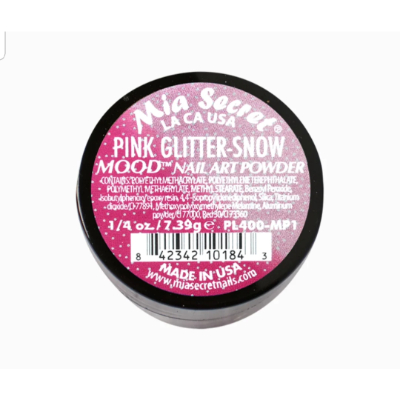 POLVO MIA PINK GLITTER-SNOW