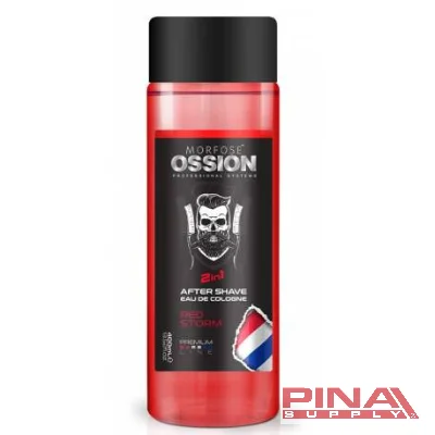 AFTER SHAVE OSSION 2 EN 1 COLOGNE RED STORM 400 ML