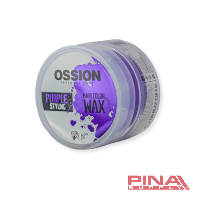 WAX OSSION HAIR COLOR PURPLE STYLING 100ML