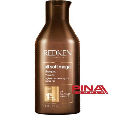 SHAMPOO REDKEN ALL SOFT MEGA 300 ML