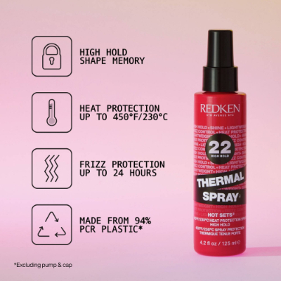 SPRAY REDKEN THERMAL LOW HOLD 22 EN 1