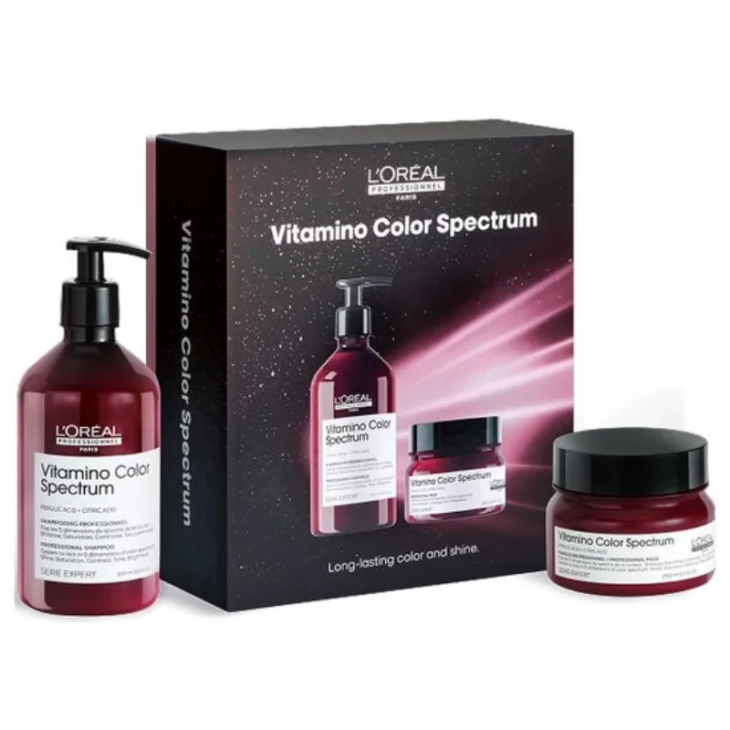 KIT LOREAL VITAMINO COLOR SPECTRUM HOLIDAY 2025